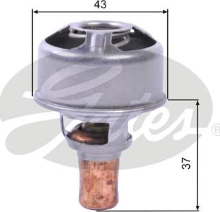 Gates TH01483 - Thermostat, coolant parts5.com