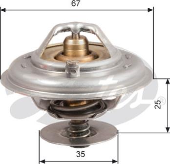 Gates TH14380G1 - Termostat chladenia parts5.com