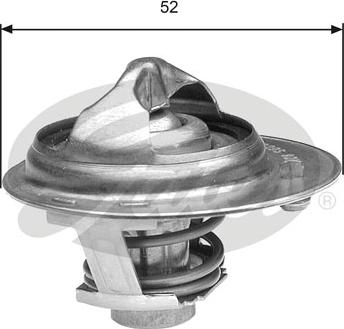 Gates TH30188G1 - Termostat, chladivo parts5.com