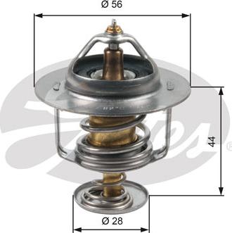 Gates TH30282G1 - Termostato, refrigerante parts5.com