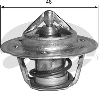 Gates TH33291G1 - Termostat,lichid racire parts5.com