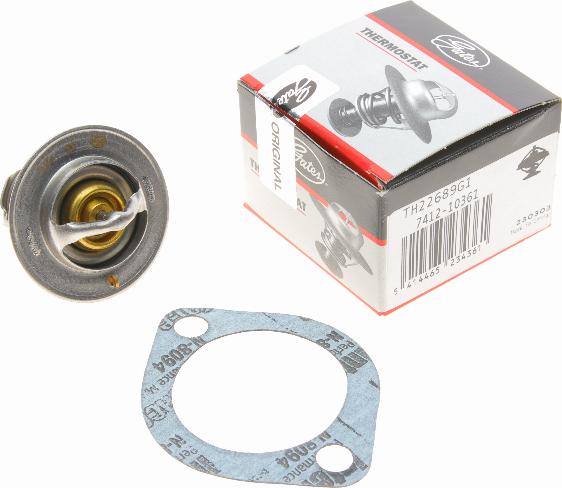 Gates TH22689G1 - Thermostat, coolant parts5.com