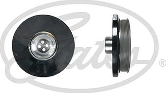 Gates TVD1185 - Belt Pulley, crankshaft parts5.com