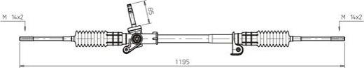 General Ricambi FO4023 - Steering Gear parts5.com