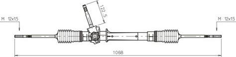 General Ricambi OP4035 - Caseta directie parts5.com