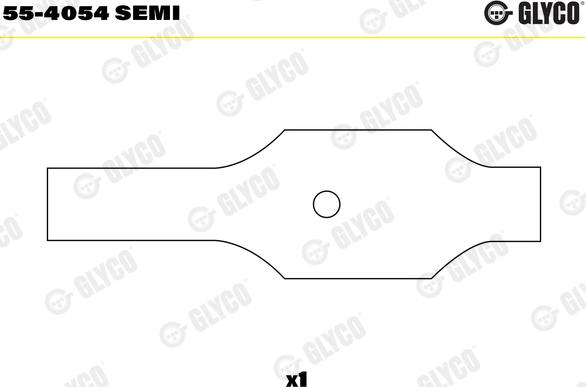 Glyco 55-4054 SEMI - Cuzinet, arbore parts5.com