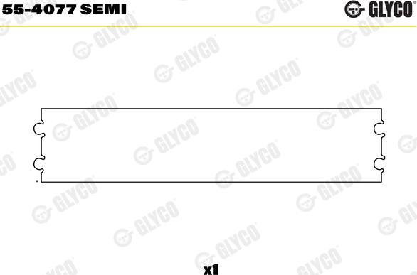 Glyco 55-4077 SEMI - Cuzinet, arbore parts5.com