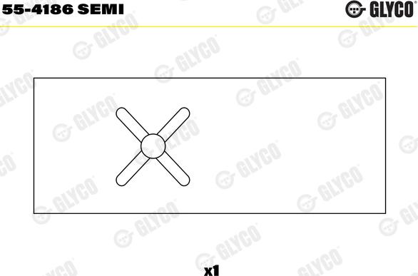 Glyco 55-4186 SEMI - Cuzinet, arbore parts5.com