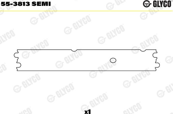 Glyco 55-3813 SEMI - Cuzinet, arbore parts5.com