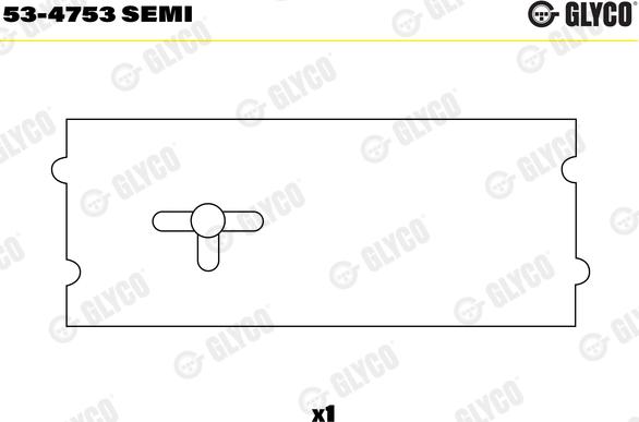 Glyco 53-4753 SEMI - Bucsi ax cu came parts5.com