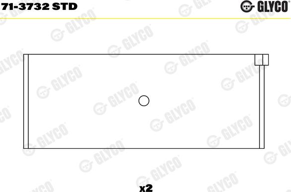 Glyco 71-3732 STD - Cuzineti biela parts5.com