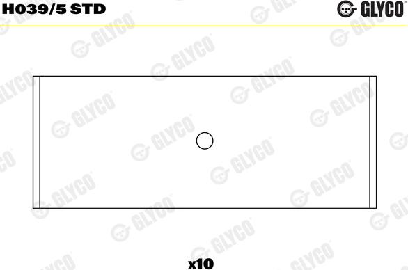 Glyco H039/5 STD - Cuzineti, arbore cotit parts5.com