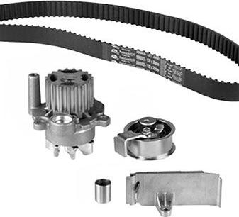 Graf KP761-2 - Vízpumpa + fogasszíj készlet parts5.com