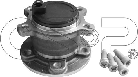 GSP 9400404K - Komplet kolesnega lezaja parts5.com