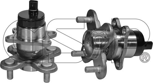 GSP 9400099 - Комплект подшипника ступицы колеса parts5.com