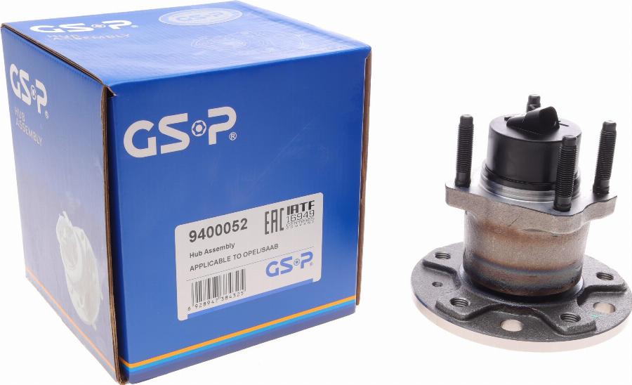 GSP 9400052 - Set rulment roata parts5.com