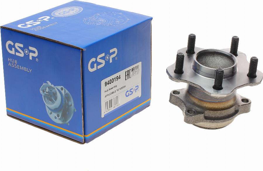 GSP 9400194 - Set rulment roata parts5.com