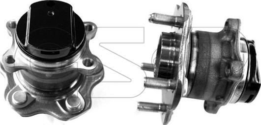 GSP 9400161 - Wheel hub, bearing Kit parts5.com