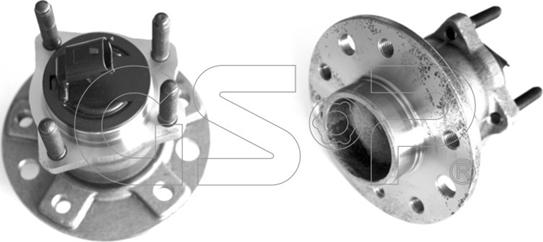 GSP 9400133 - Wheel hub, bearing Kit parts5.com