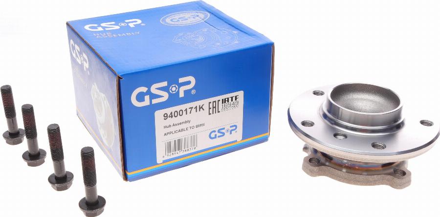 GSP 9400171K - Tekerlek yatağı seti parts5.com