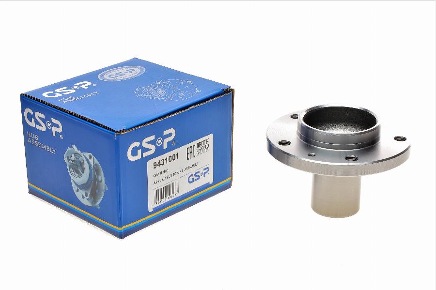 GSP 9431001 - Piasta koła parts5.com