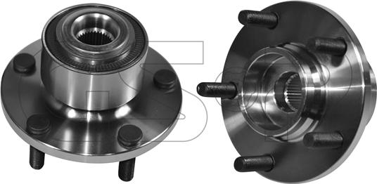 GSP 9336008 - Wheel hub, bearing Kit parts5.com