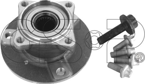 GSP 9324002K - Zestaw łożysk koła parts5.com