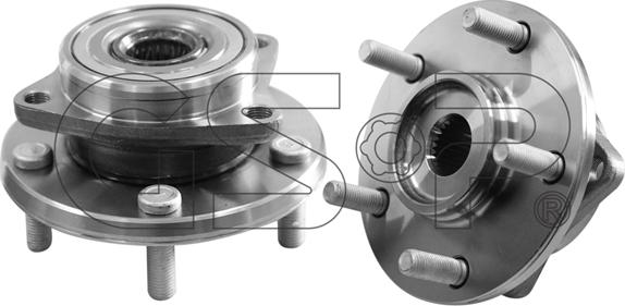 GSP 9325001 - Komplet kolesnega lezaja parts5.com