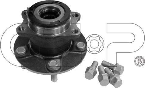 GSP 9325018K - Wheel hub, bearing Kit parts5.com