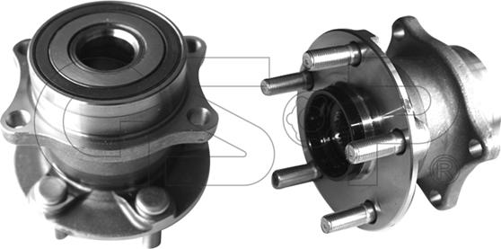 GSP 9327038 - Wheel hub, bearing Kit parts5.com