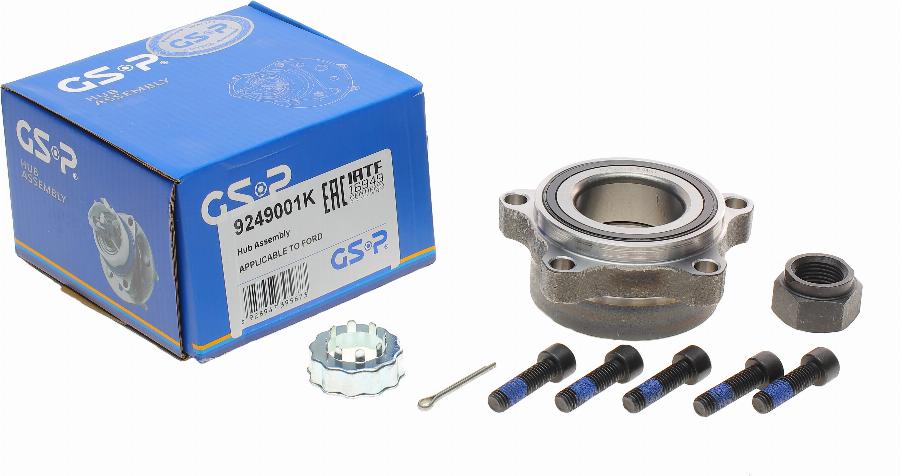 GSP 9249001K - Wheel hub, bearing Kit parts5.com