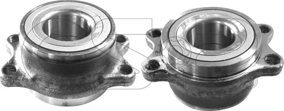 GSP 9240008 - Wheel hub, bearing Kit parts5.com