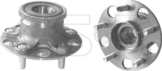 GSP 9234005 - Комплект колесен лагер parts5.com