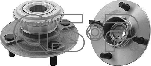 GSP 9230039 - Kerékcsapágy készlet parts5.com