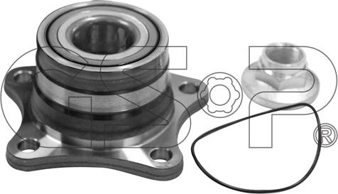 GSP 9230038K - Juego de cojinete de rueda parts5.com