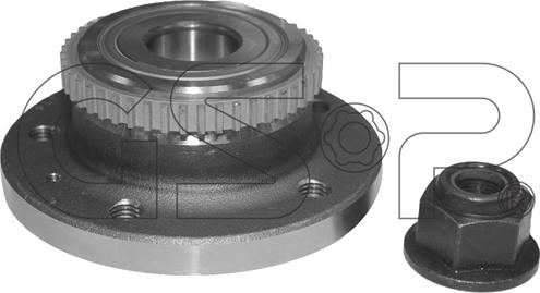 GSP 9230109K - Juego de cojinete de rueda parts5.com