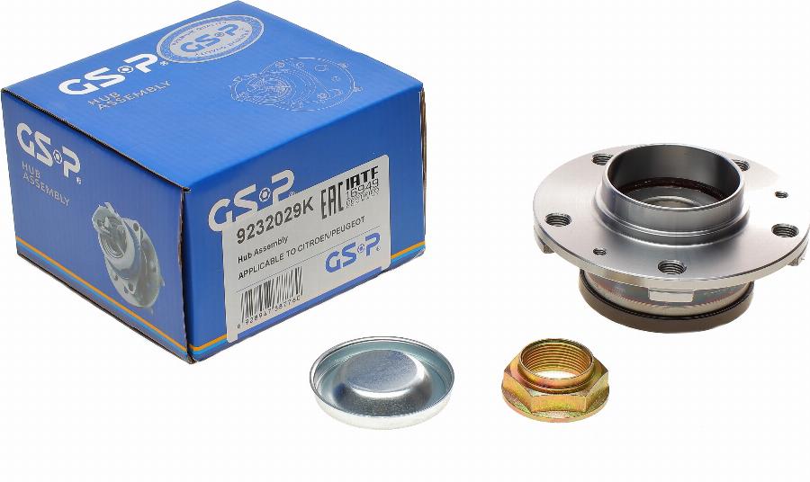 GSP 9232029K - Buje de rueda parts5.com