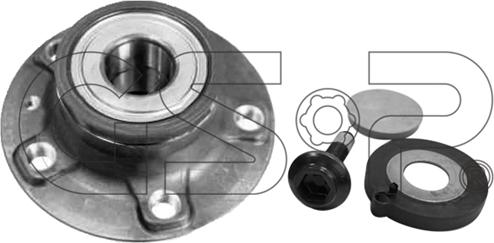 GSP 9232026K - Wheel hub, bearing Kit parts5.com