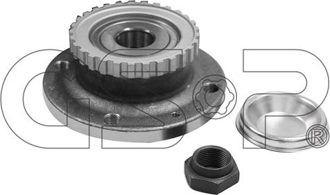 GSP 9225013K - Главина на колелото parts5.com