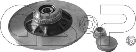 GSP 9225039K - Δισκόπλακα parts5.com