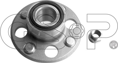 GSP 9228030K - Главина на колелото parts5.com