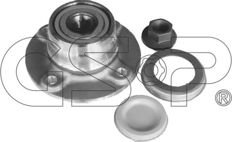 GSP 9227023K - Wheel hub, bearing Kit parts5.com