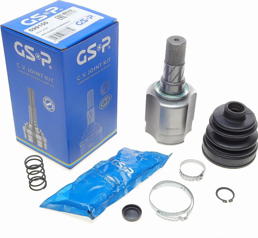 GSP 699150 - Zgibni lezaj, pogonska gred parts5.com