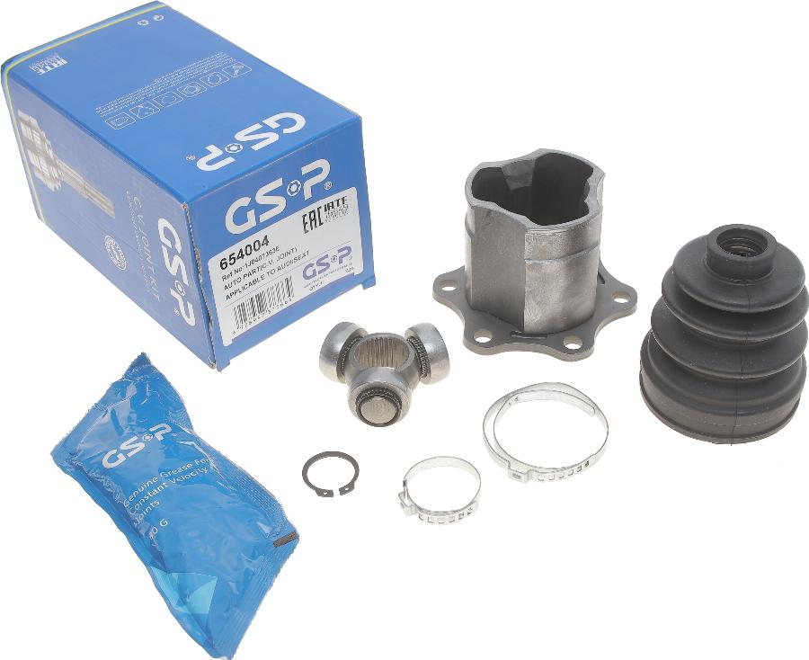 GSP 654004 - Sada kloubů, hnací hřídel parts5.com