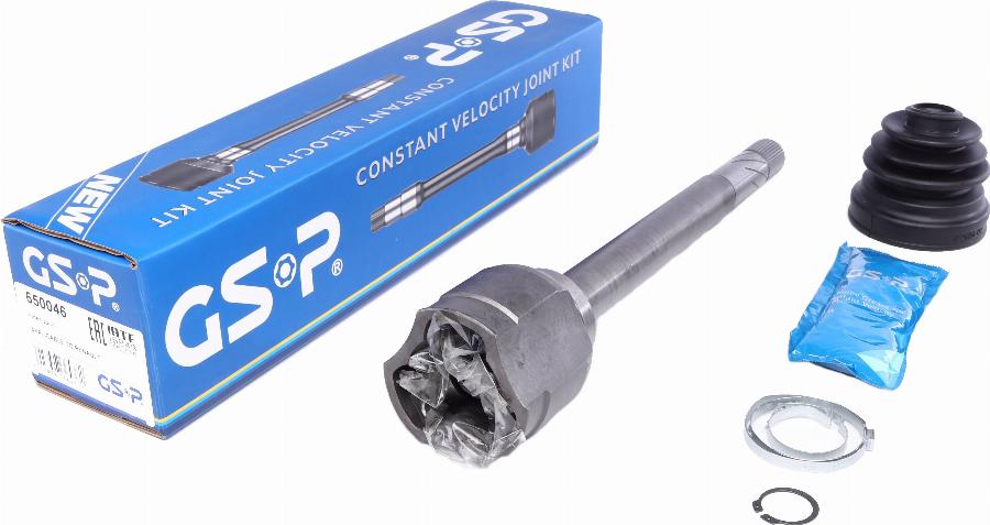 GSP 650046 - Sada kĺbov hnacieho hriadeľa parts5.com