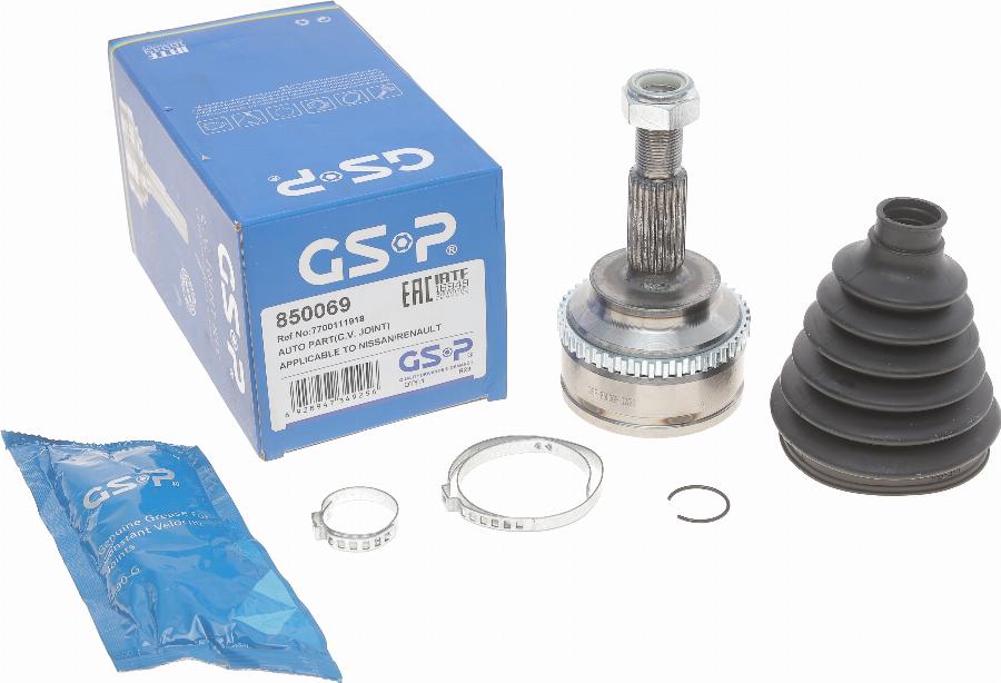 GSP 850069 - Zestaw przegubu, wał napędowy parts5.com