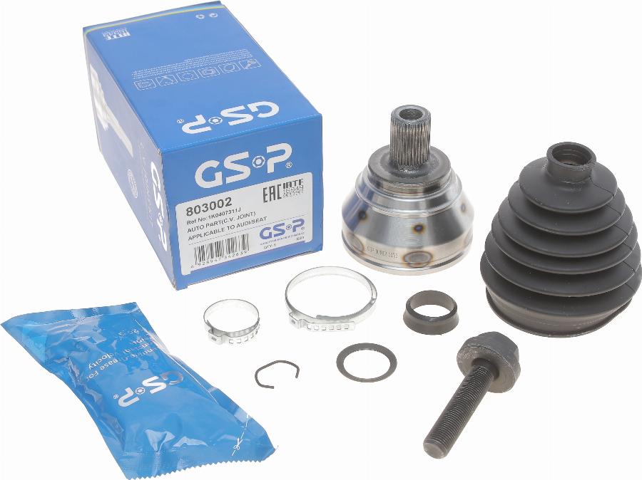 GSP 803002 - Zgibni lezaj, pogonska gred parts5.com