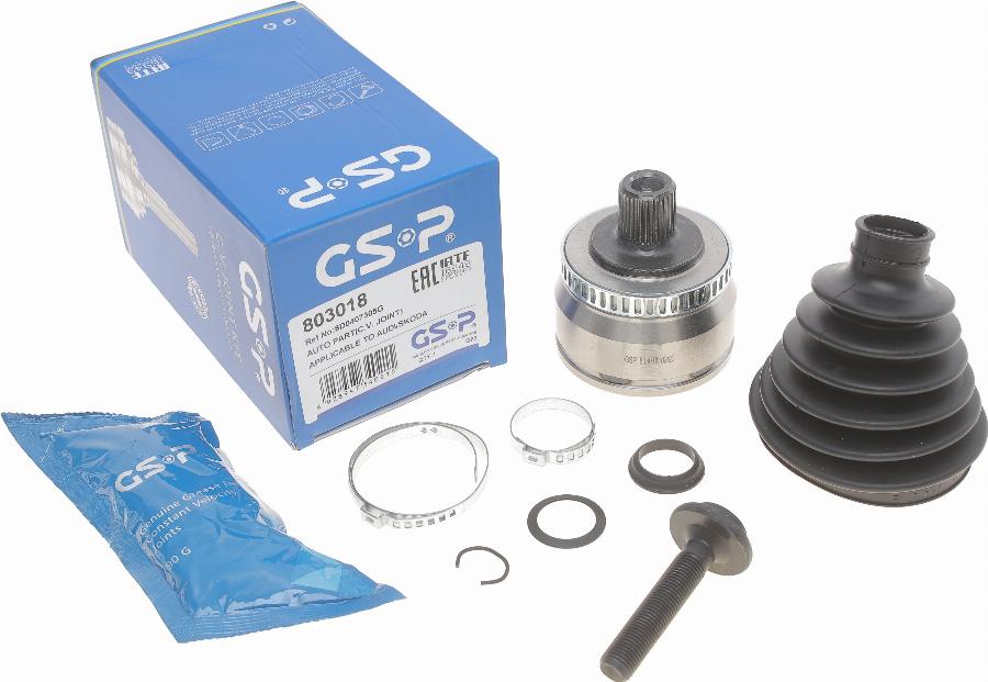 GSP 803018 - Sada kĺbov hnacieho hriadeľa parts5.com