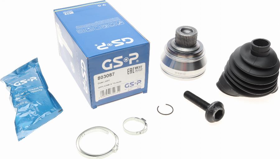 GSP 803087 - Zgibni lezaj, pogonska gred parts5.com