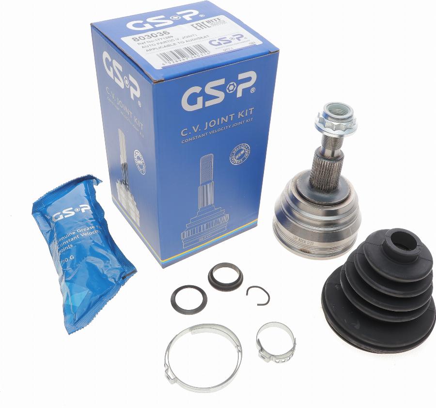 GSP 803036 - Zgibni lezaj, pogonska gred parts5.com